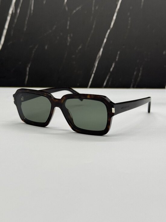 NEW SAINT LAURENT SL611 002 SUNGLASSES HAVANA UNISEX EYEWEAR main image 8